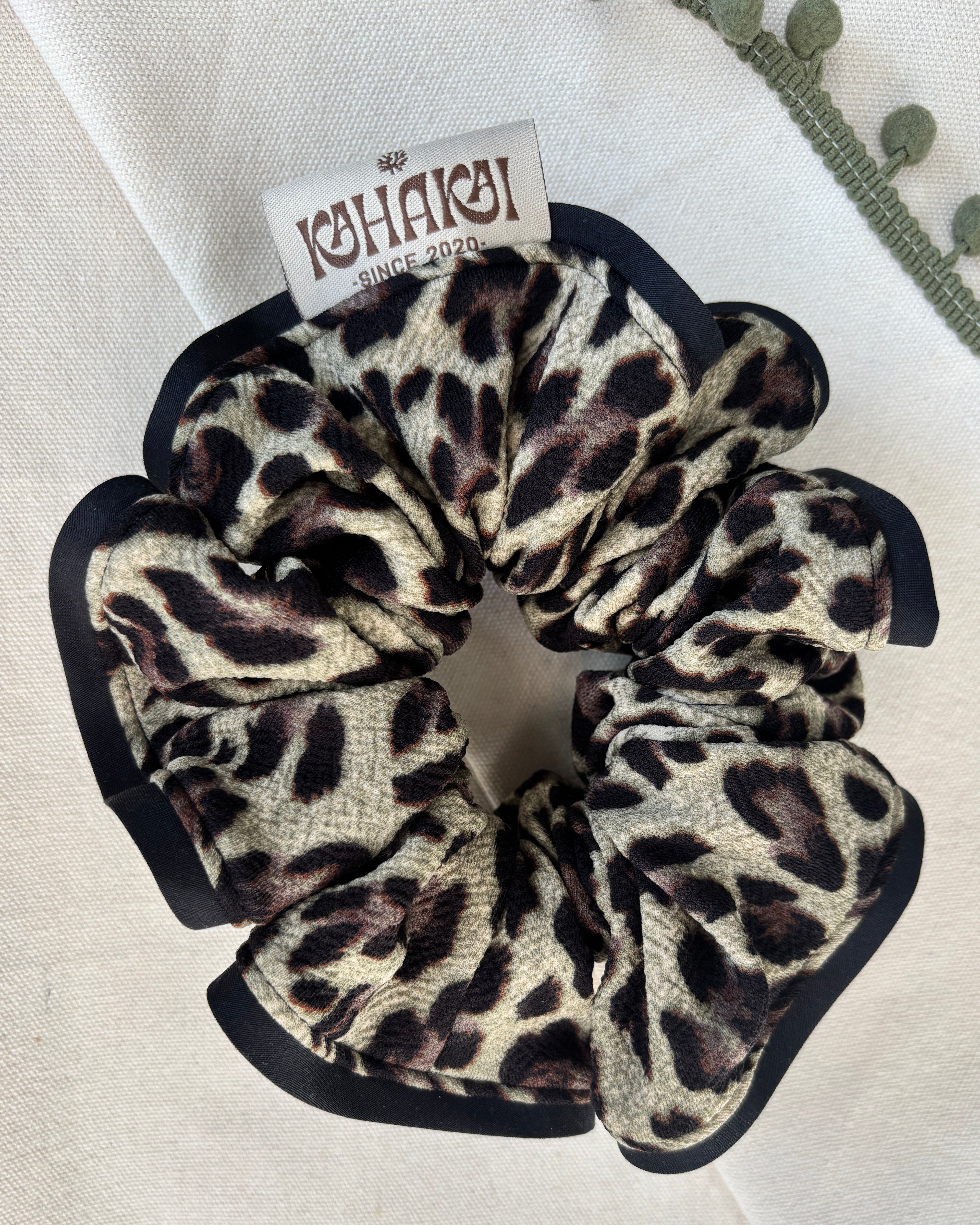 Scrunchie Animal Print Cheetah