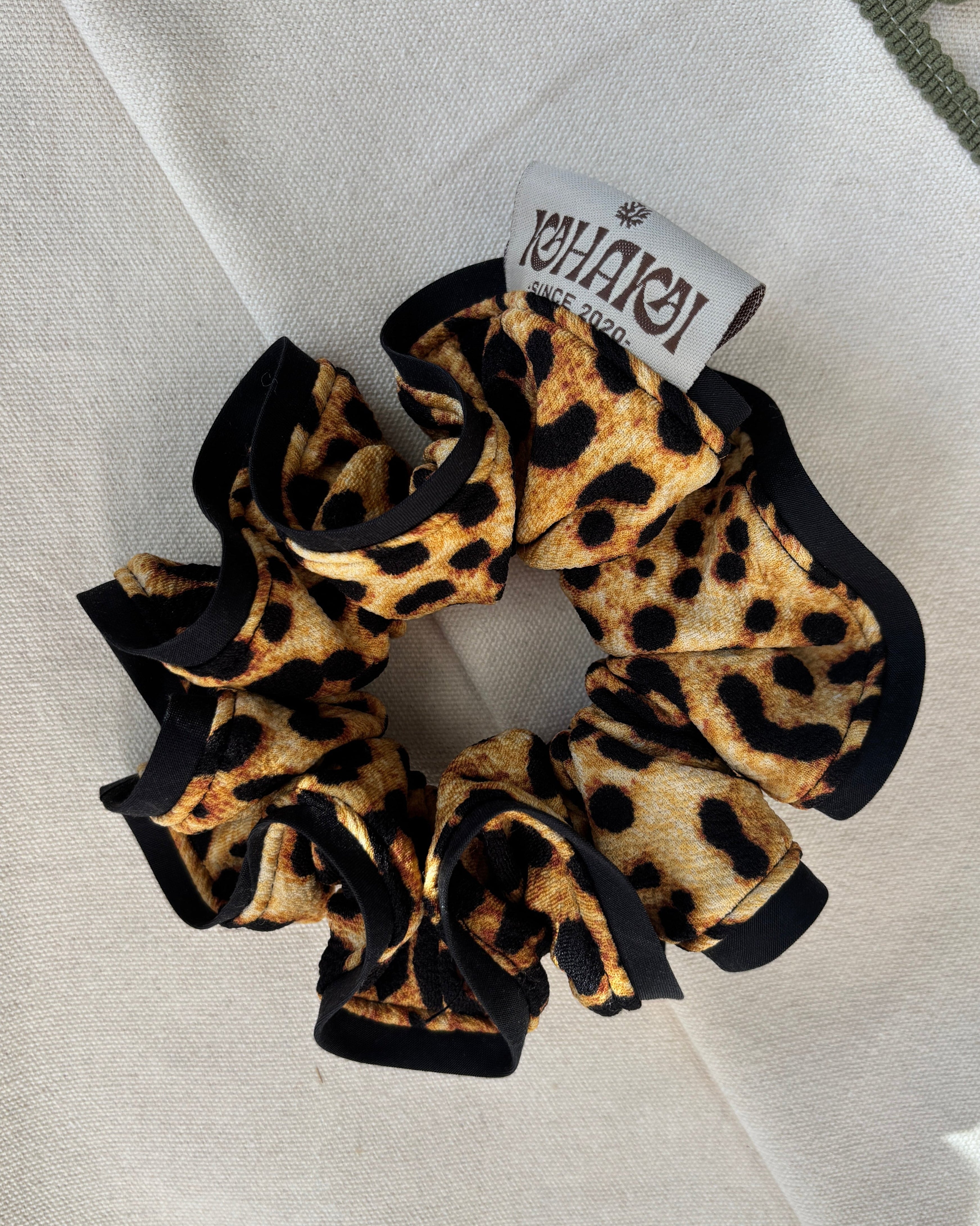 Scrunchie Animal Print Guepardo