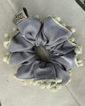 Scrunchies Pompón Lila