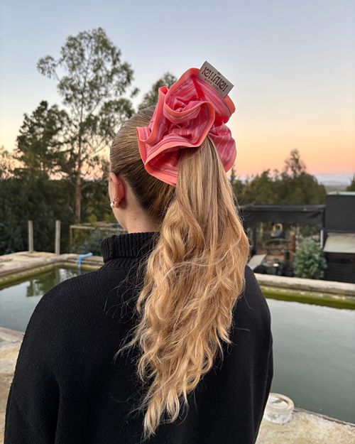 Scrunchie Durazno