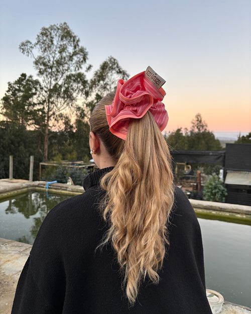 Scrunchie Durazno