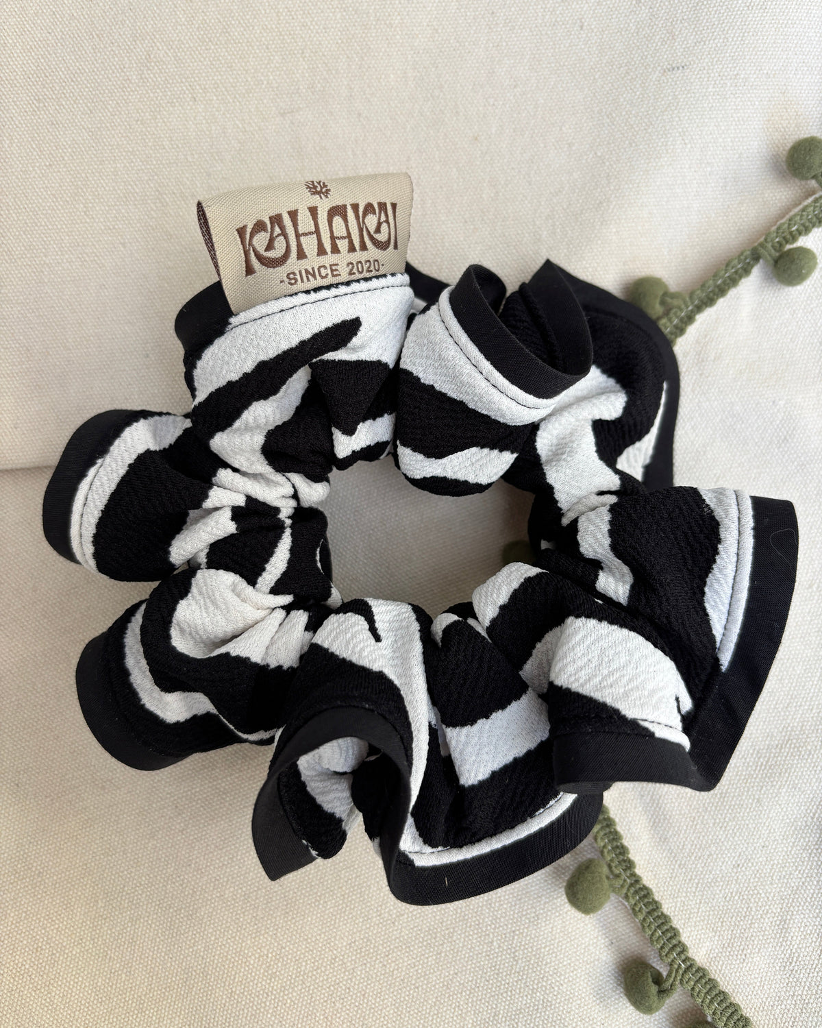 Scrunchie Cebra